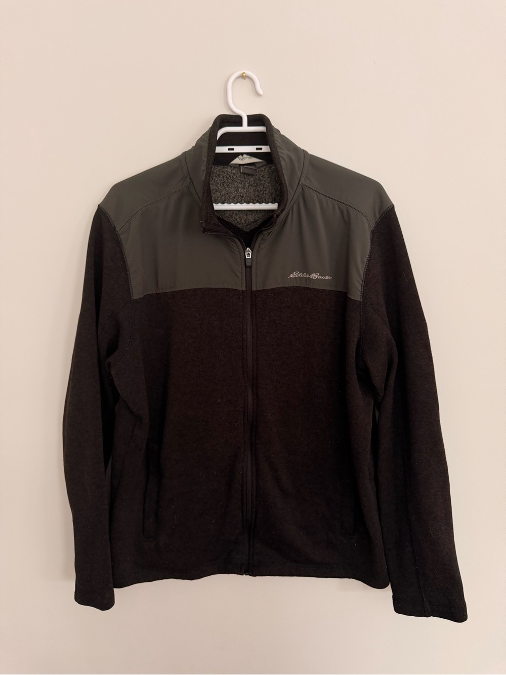 Eddie Bauer Men’s Black Full-Zip Jacket